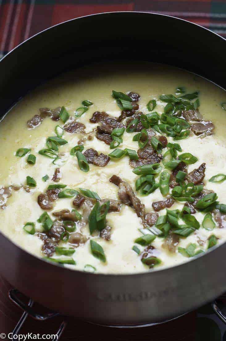 Try this delicious Bacon Cheddar Cheese Fondue