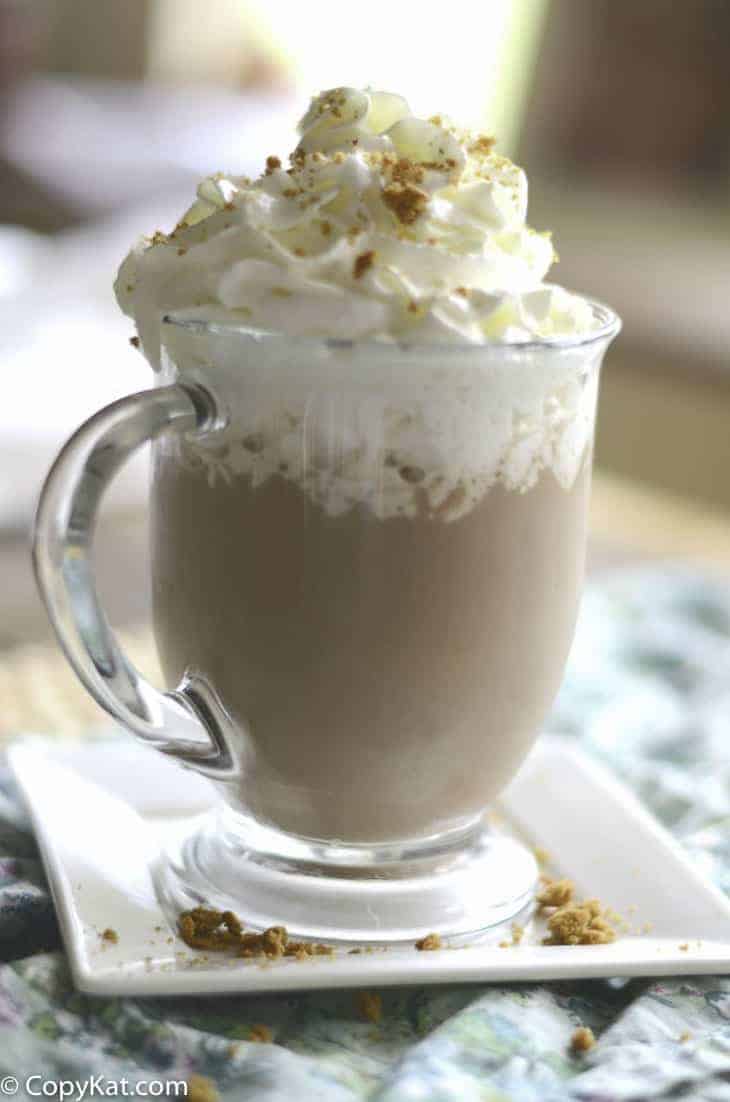 a homemade Starbucks Snickerdoodle Hot Chocolate