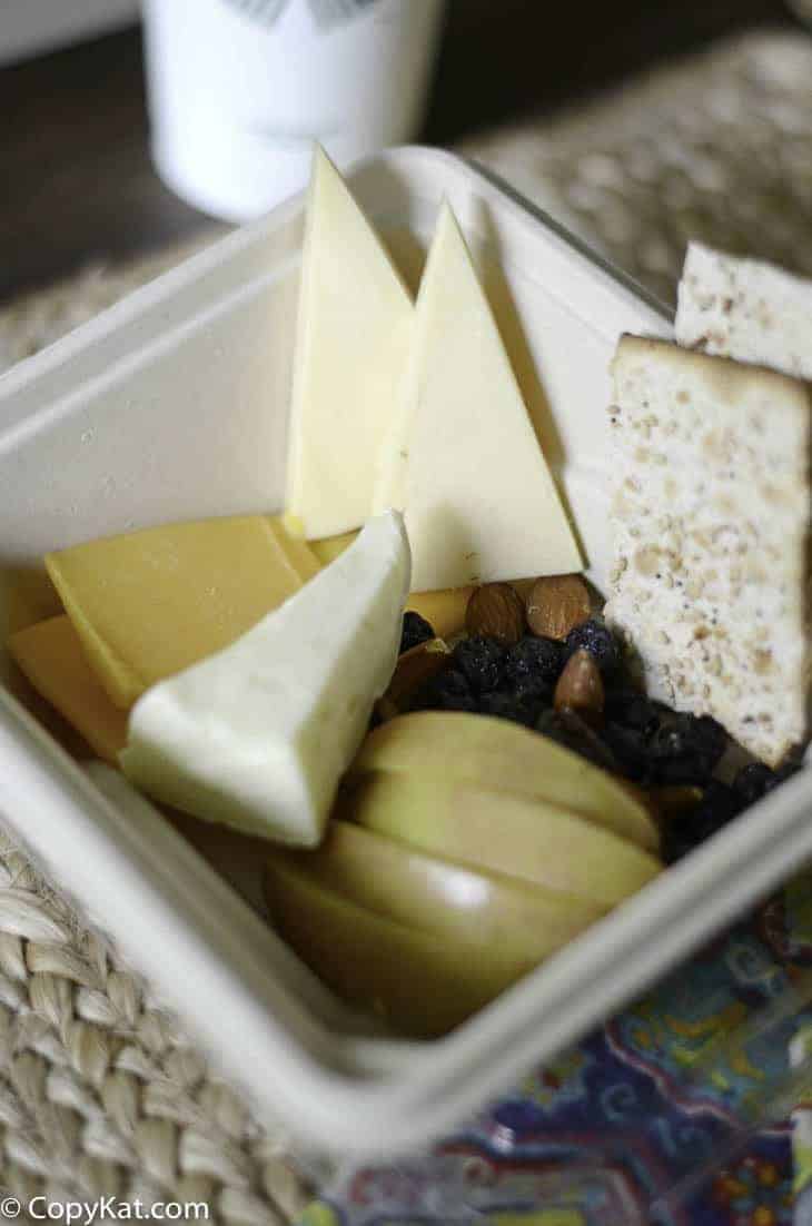 Make your own homemade Starbucks Cheese & Fruit Bistro Box at home with this copycat recipe.