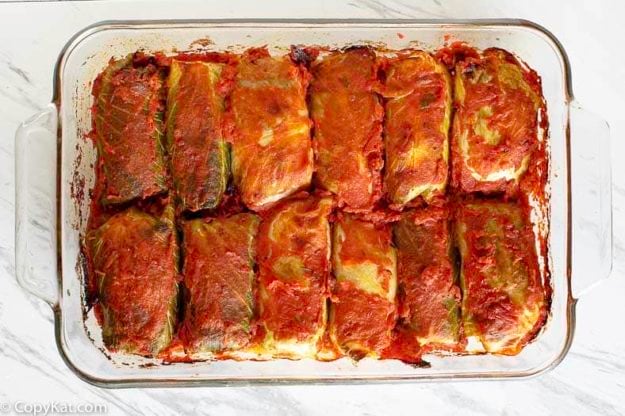 homemade stuffed cabbage rolls