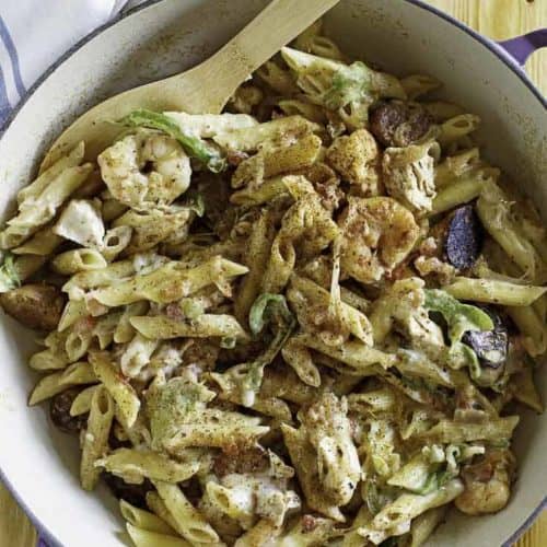 Recreate Cheddar's Cajun style pasta at home with this easy copycat recipe.