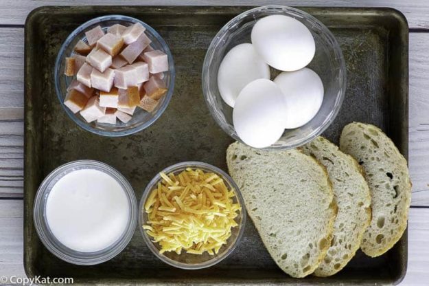 ham and egg casserole ingredients