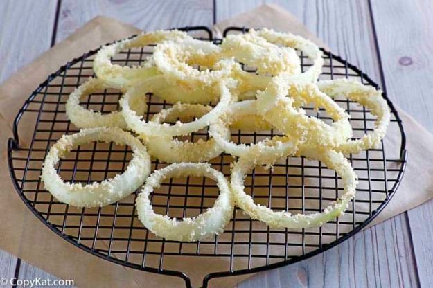 Homemade Red Robin Onion Rings before frying