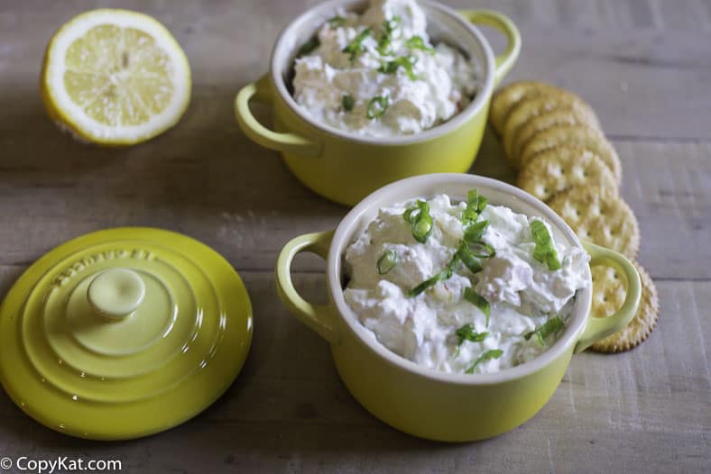 easy creamy shrimp dip made with scallions