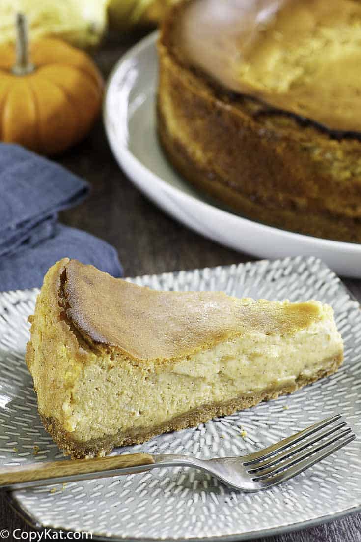 pumpkin cheesecake like the california pizza kitchen