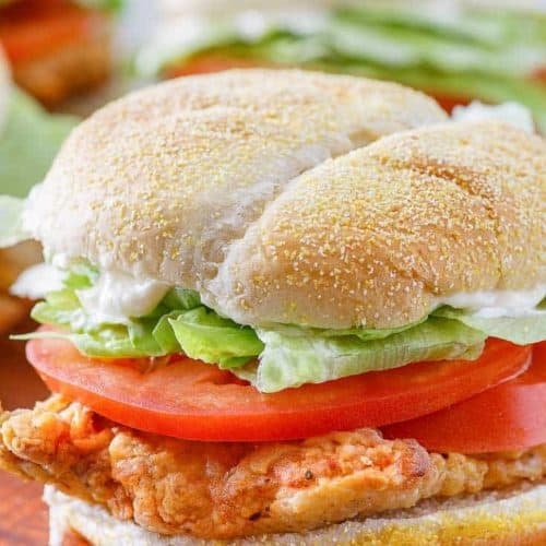 chicken fried steak sandwich