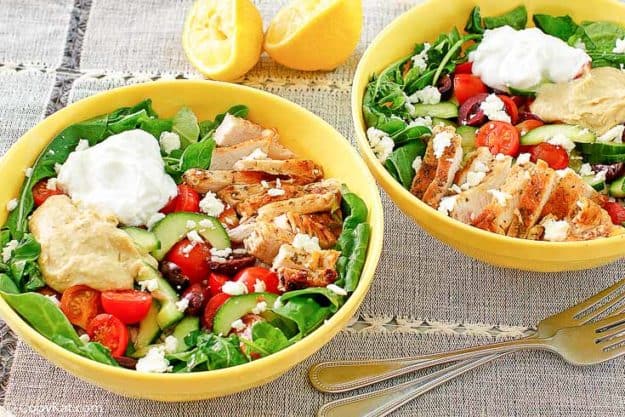 Panera Mediterranean Grain Bowl with Chicken