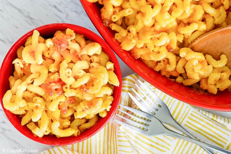 Lubys Cafeteria Macaroni and Cheese