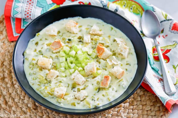 Homemade Cream of Celery Soup