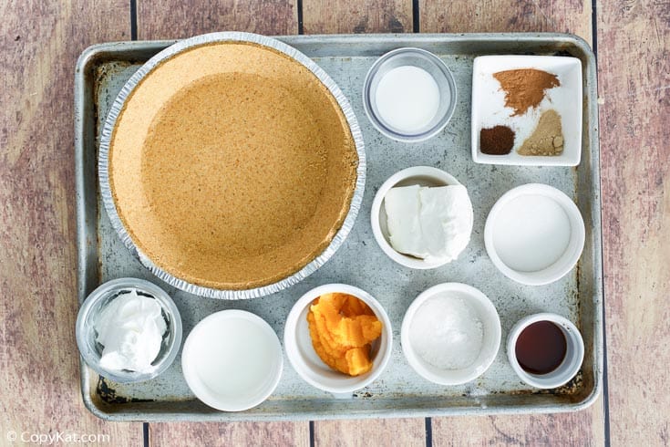 double layer pumpkin pie ingredients