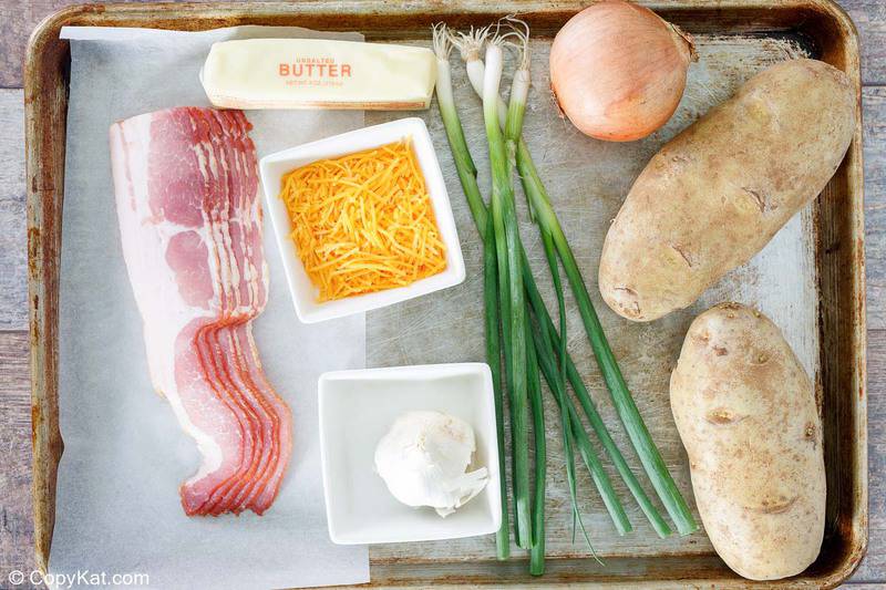 Crockpot cheesy potatoes ingredients