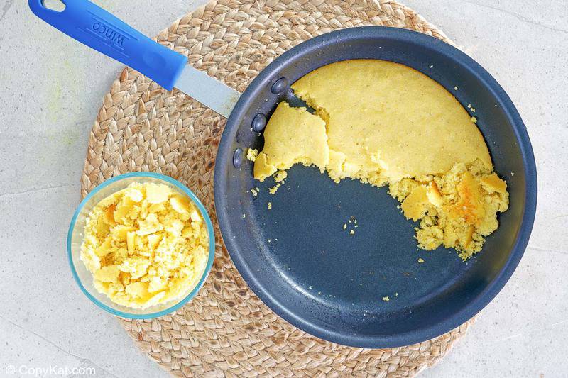 cornbread for the homemade Cracker Barrel chicken casserole