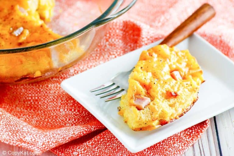 Cracker Barrel Ham and Egg Casserole: