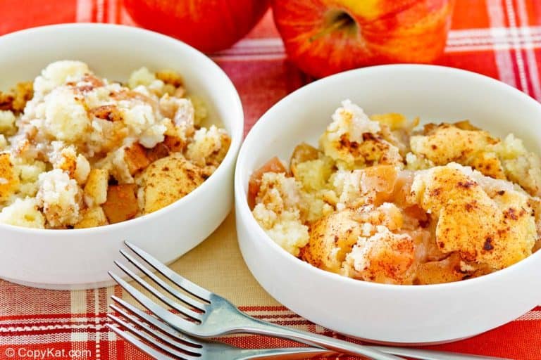 Bisquick Apple Cobbler