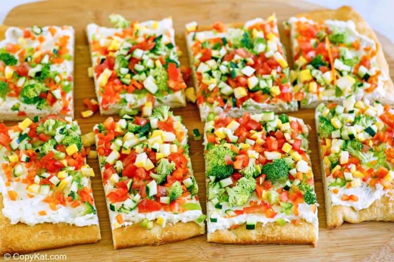 Crescent Roll Veggie Pizza
