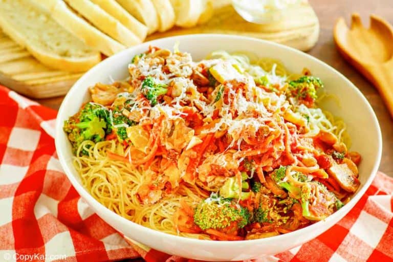 Olive Garden Capellini Primavera