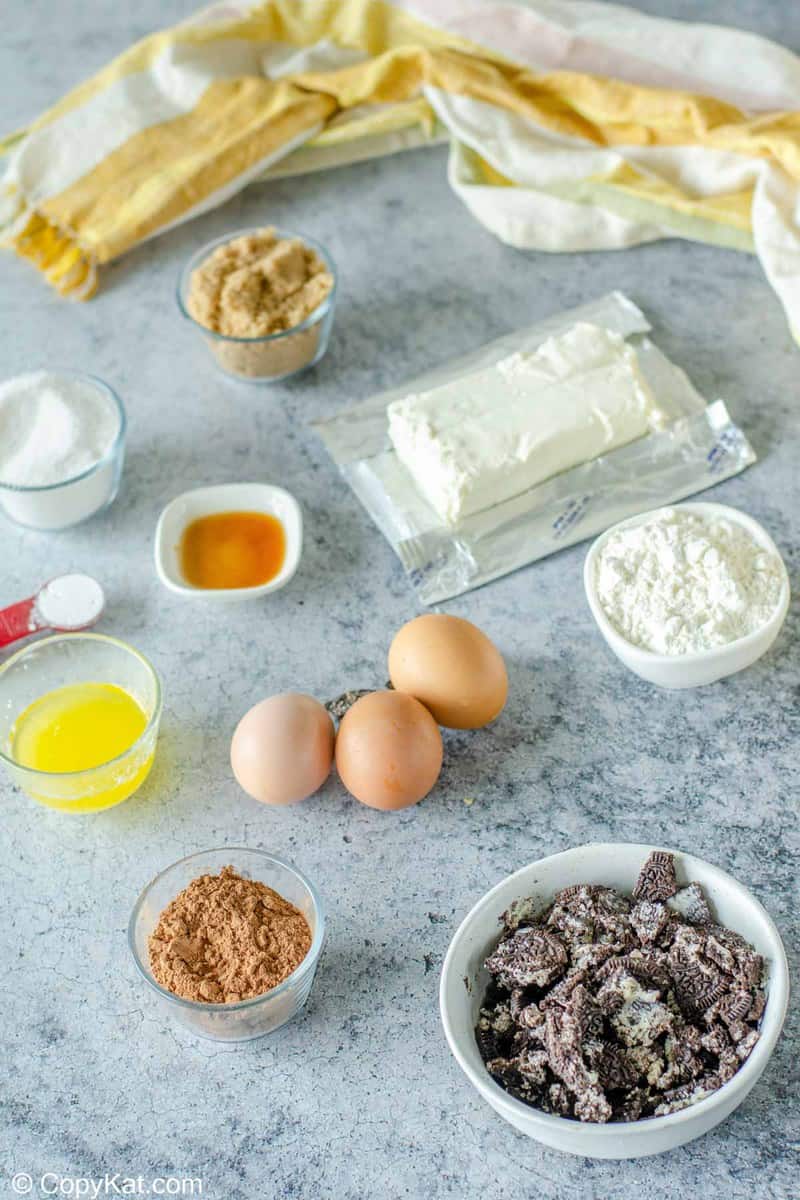 Oreo brownies ingredients