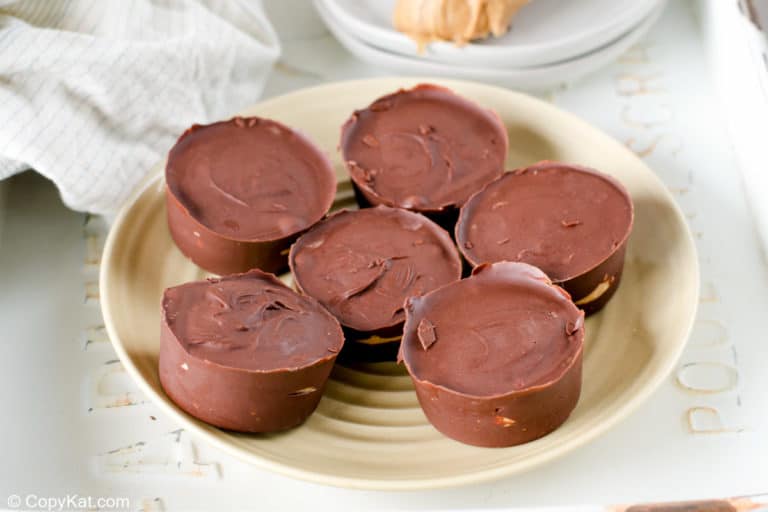 Homemade Giant Reese’s Peanut Butter Cups