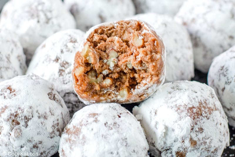 Rum Balls with Vanilla Wafers