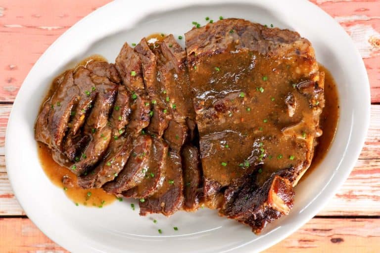 Slow-Cooker Beef Tips in Onion Gravy