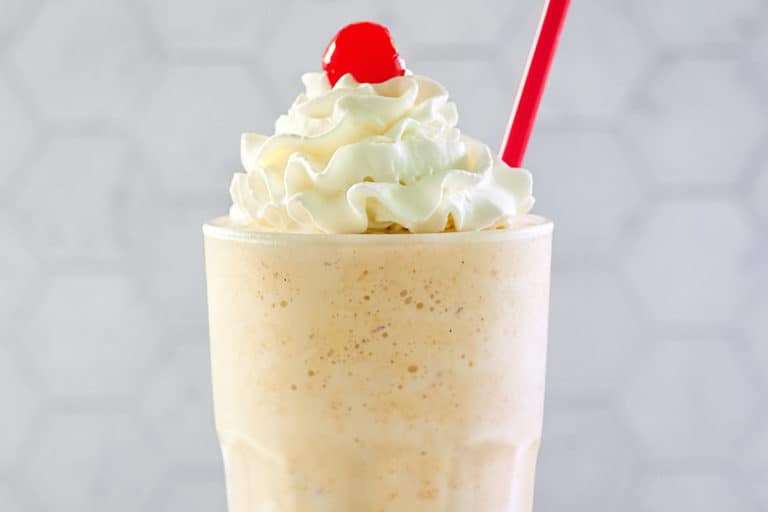 Chick-fil-A Peach Milkshake