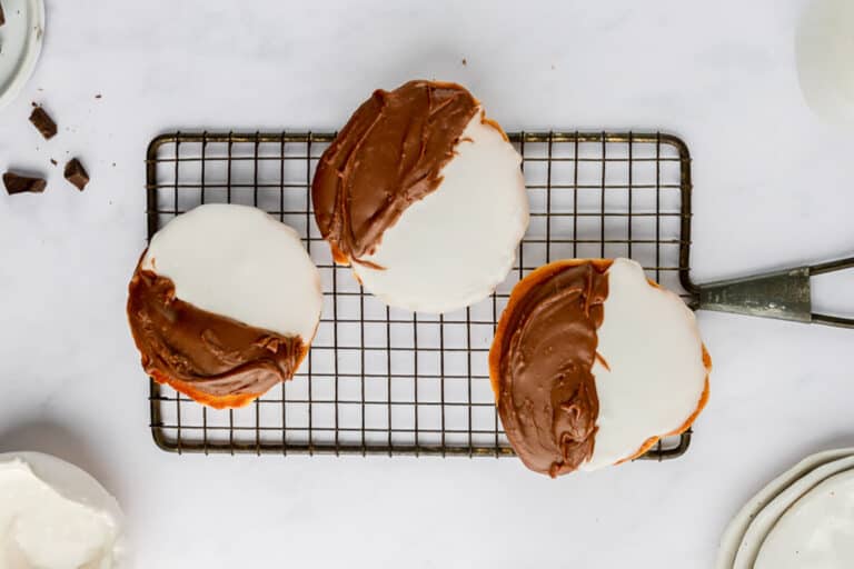 Classic NYC Black and White Cookies