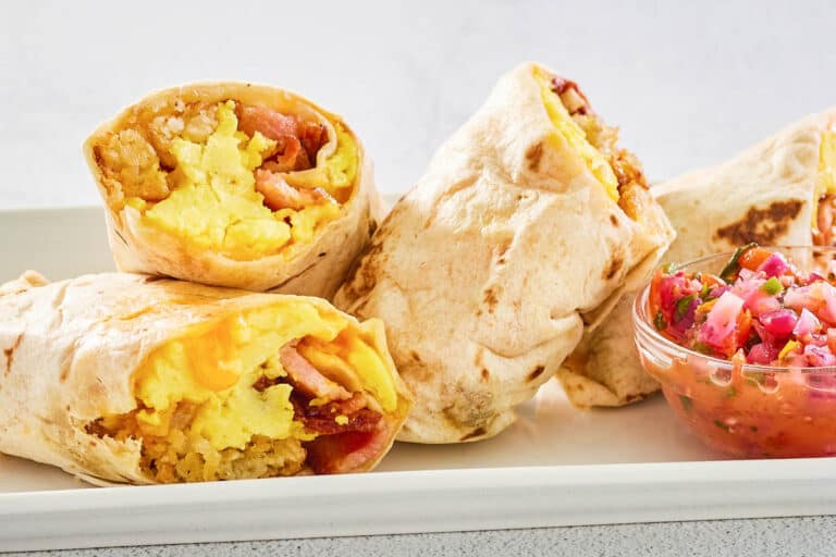 Copycat Burger King Egg-Normous Breakfast Burrito Recipe