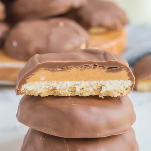 copycat Girl Scout Tagalongs cookies..