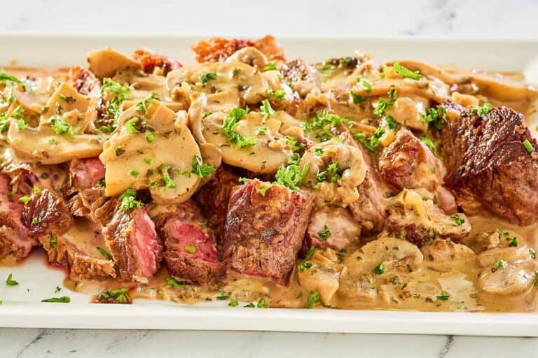 Steak Marsala Recipe with Creamy Mushroom Sauce
