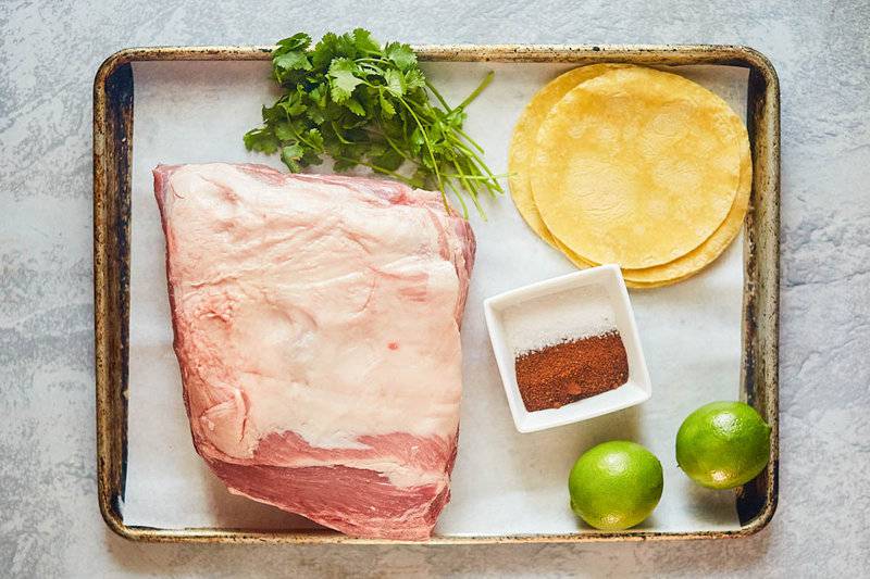 oven roasted pork shoulder ingredients.