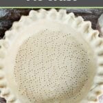 homemade Martha Stewart pie shell.