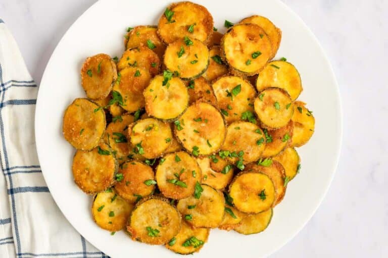 Crispy Fried Zucchini Chips