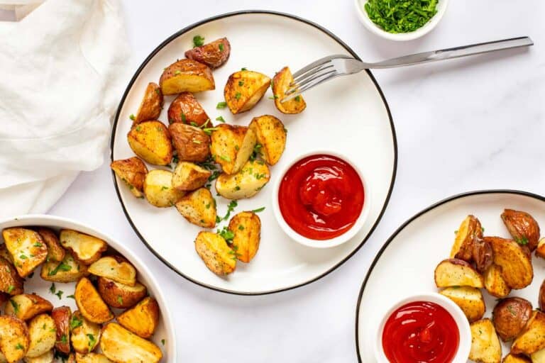 Perfectly Crispy Oven-Roasted Red Potatoes