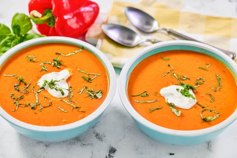 La Madeleine Red Pepper soup