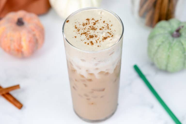 Starbucks Iced Pumpkin Cream Chai