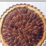 A whole homemade Taste of Texas pecan pie.