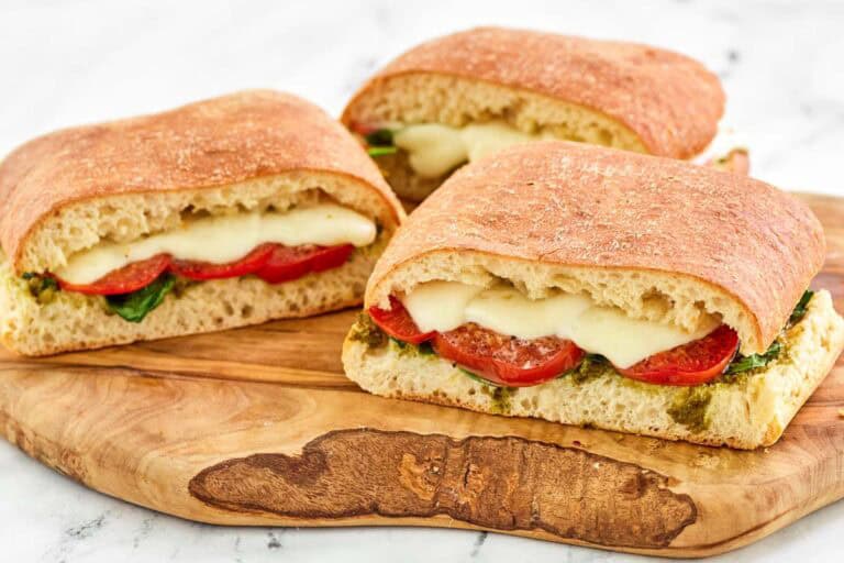 Starbucks Tomato and Mozzarella on Focaccia