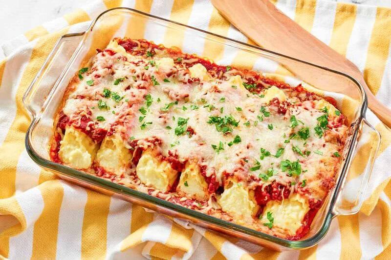 Baked Ziti with Beef & Italian Sausage
