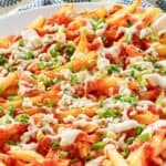 A platter of homemade buffalo fries.