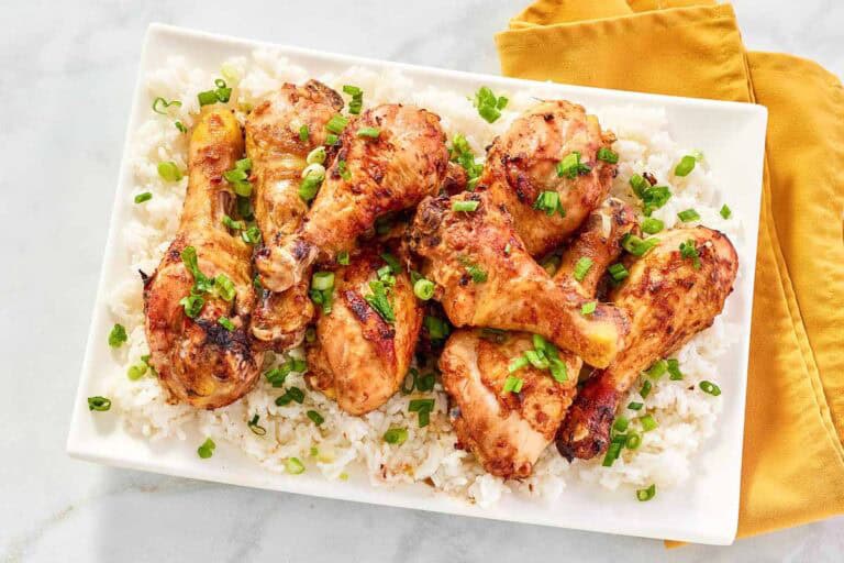 Miso Glazed Chicken Drumsticks