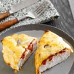 Copycat Chili's Monterey Chicken on a plate.