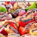 Copycat Pappasito's mixed grill fajitas with steak, chicken, and bacon-wrapped shrimp.