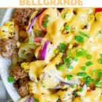 A bowl of copycat Taco Bell nacho fries bellgrande.